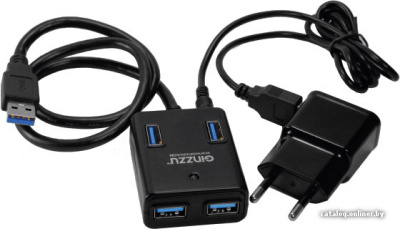Купить usb-хаб ginzzu gr-384uab в интернет-магазине X-core.by