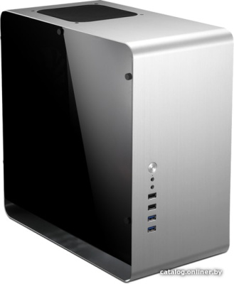 Корпус Jonsbo UMX3 Window (серебристый)  купить в интернет-магазине X-core.by