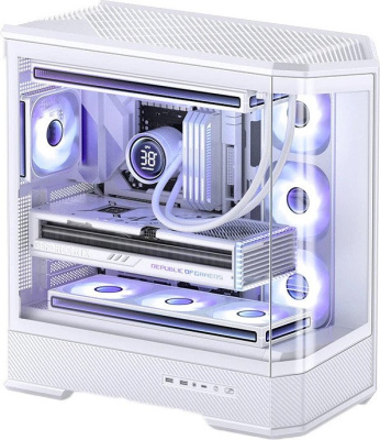 Корпус Jonsbo D400 (белый)  купить в интернет-магазине X-core.by