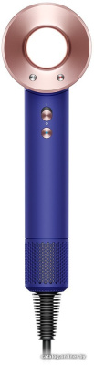 Фен Dyson HD07 Supersonic 426081-01 (синий/розовое золото)
