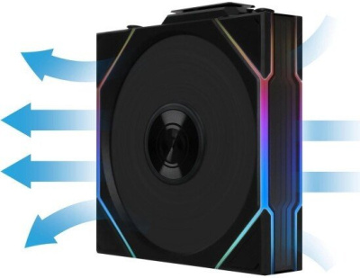 Вентилятор для корпуса Lian Li Uni Fan TL 120 Wireless Reverse 12RTL1W1B G99.12RTL1W1B.R0  купить в интернет-магазине X-core.by