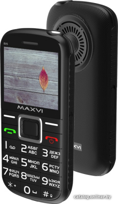 Купить мобильный телефон maxvi b5 (черный) в интернет-магазине X-core.by