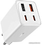 Сетевое зарядное Baseus GaN6 Pro Fast Charger 2C+2U 65W P10162701213-00 (белый)