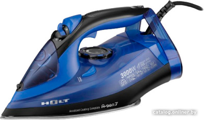 Утюг Holt HT-IR-015 (синий)  купить в интернет-магазине X-core.by