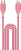 DL53P 1-Link Flow LC USB Type-C - Lightning (1.2 м, розовый)