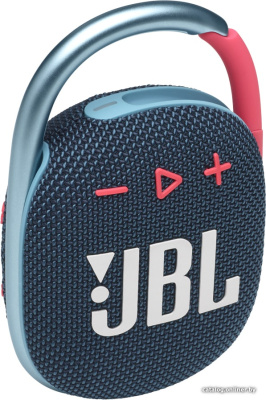 Купить беспроводная колонка jbl clip 4 (темно-синий/розовый) в интернет-магазине X-core.by