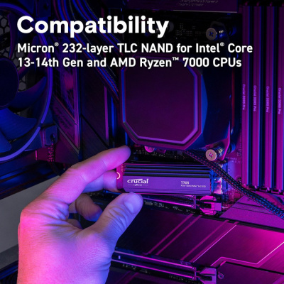 SSD Crucial T705 4TB CT4000T705SSD5  купить в интернет-магазине X-core.by