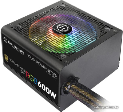 Блок питания Thermaltake Toughpower GX1 RGB 600W Gold TP-600AH2NKG  купить в интернет-магазине X-core.by