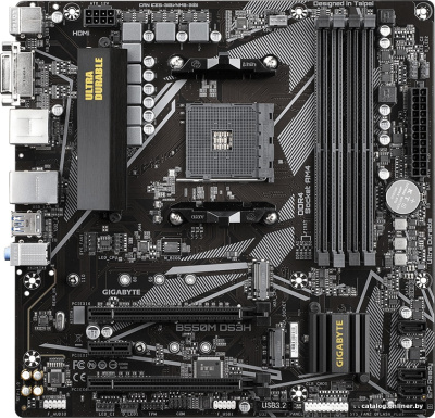 Материнская плата Gigabyte B550M DS3H (rev. 1.0)  купить в интернет-магазине X-core.by