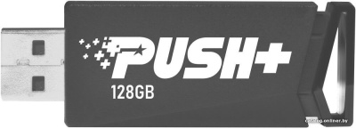USB Flash Patriot Push+ 128GB (черный)  купить в интернет-магазине X-core.by