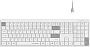 Клавиатура A4Tech Fstyler FBX55C (белый)