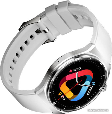 Купить умные часы qcy gt 2 (серебристый/белый) в интернет-магазине X-core.by