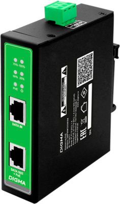 Купить poe-инжектор digma dnp30w48gdxm в интернет-магазине X-core.by