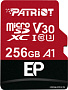 Карта памяти Patriot microSDXC EP Series PEF256GEP31MCX 256GB (с адаптером)