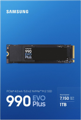 SSD Samsung 990 Evo Plus 1TB MZ-V9S1T0BW  купить в интернет-магазине X-core.by