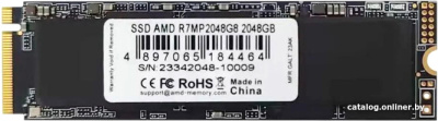 SSD AMD Radeon R7 2TB R7MP2048G8  купить в интернет-магазине X-core.by