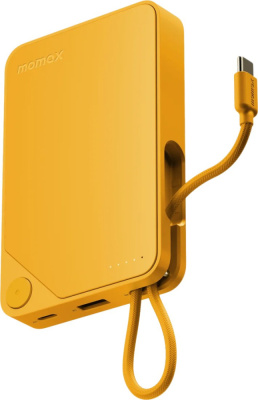 Купить внешний аккумулятор momax 1-power x built-in usb-c ip152 10000mah (желтый) в интернет-магазине X-core.by