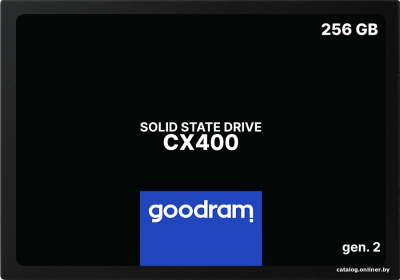SSD GOODRAM CX400 gen.2 256GB SSDPR-CX400-256-G2  купить в интернет-магазине X-core.by