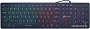 Клавиатура Oklick 420MRL (черный)