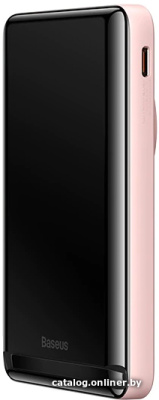 Купить внешний аккумулятор baseus magnetic bracket wireless fast charge 10000mah (розовый) в интернет-магазине X-core.by