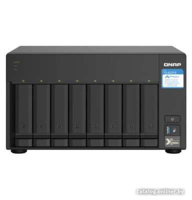Купить сетевой накопитель qnap ts-832px-4g в интернет-магазине X-core.by