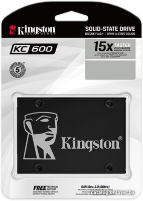 SSD Kingston KC600 2TB SKC600/2048G  купить в интернет-магазине X-core.by