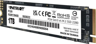 SSD Patriot P320 1TB P320P1TBM28  купить в интернет-магазине X-core.by