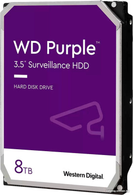 Жесткий диск WD Purple Surveillance 8TB WD85PURZ купить в интернет-магазине X-core.by