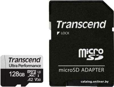 Купить карта памяти transcend microsdxc 340s 128gb (с адаптером) в интернет-магазине X-core.by