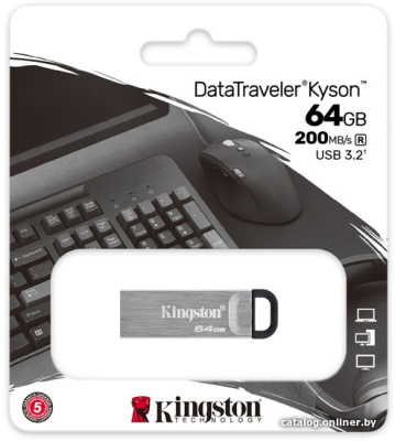 USB Flash Kingston Kyson 64GB  купить в интернет-магазине X-core.by