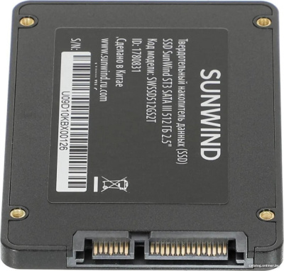 SSD SunWind ST3 SWSSD512GS2T 512GB  купить в интернет-магазине X-core.by