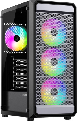 Корпус XASTRA A403 4ARGB (черный)  купить в интернет-магазине X-core.by