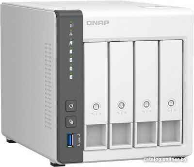 Купить сетевой накопитель qnap d4 (rev. c) в интернет-магазине X-core.by