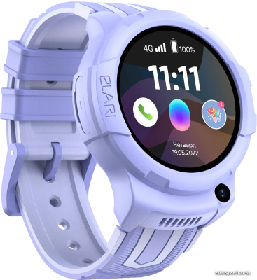 Купить детские умные часы elari kidphone 4g wink (сиреневый) в интернет-магазине X-core.by