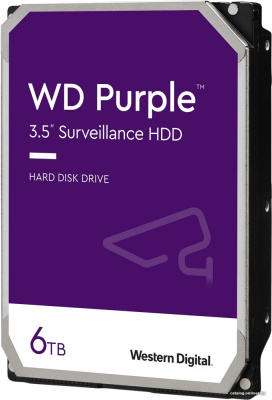 Жесткий диск WD Purple 6TB WD63PURZ купить в интернет-магазине X-core.by