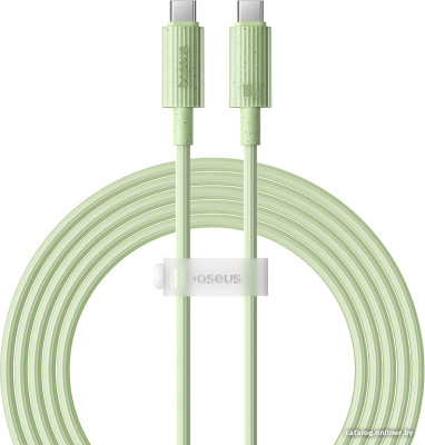 Купить кабель baseus habitat series fast charging cable 100w usb type-c - usb type-c (2 м, зеленый) в интернет-магазине X-core.by