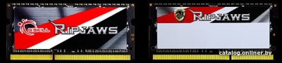 Оперативная память G.Skill RipjawsZ 4GB DDR3 SO-DIMM PC3-12800 F3-1600C9S-4GRSL  купить в интернет-магазине X-core.by