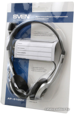 Купить наушники sven ap-010mv в интернет-магазине X-core.by