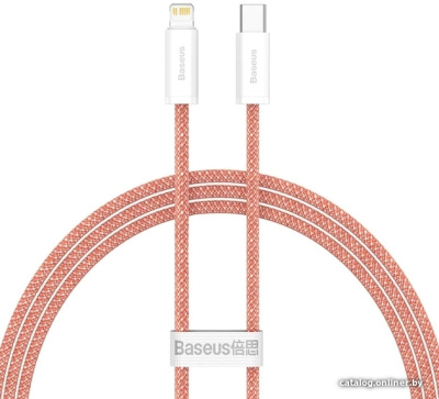 Купить кабель baseus lightning - usb type-c cald000007 (1 м, оранжевый) в интернет-магазине X-core.by