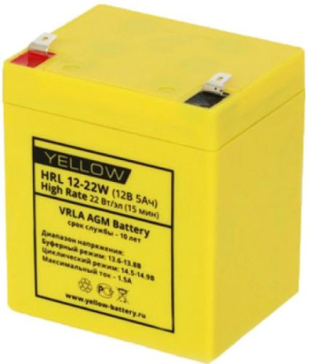 Купить аккумулятор для ибп yellow hrl 12-22w в интернет-магазине X-core.by