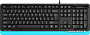 Клавиатура A4Tech Fstyler FKS10 (черный/синий)