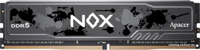 Оперативная память Apacer NOX 32ГБ DDR5 5200 МГц AH5U32G52C522MBAA-1  купить в интернет-магазине X-core.by