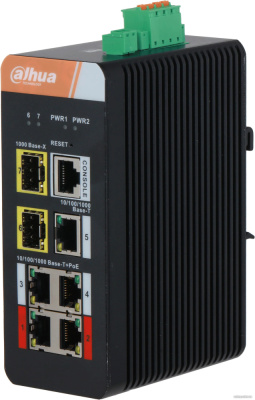 Купить управляемый коммутатор 2-го уровня dahua dh-is4207-4gt-120 в интернет-магазине X-core.by