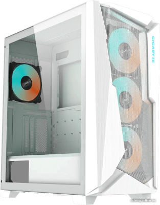 Корпус Gigabyte C301 Glass (белый)  купить в интернет-магазине X-core.by