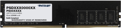 Оперативная память Patriot Signature Line 16GB DDR4 PC4-25600 PSD416G320081  купить в интернет-магазине X-core.by