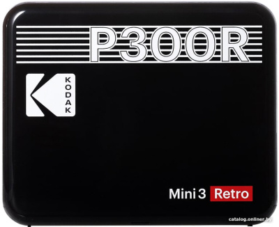 Купить мобильный фотопринтер kodak mini 3 retro p300r b в интернет-магазине X-core.by