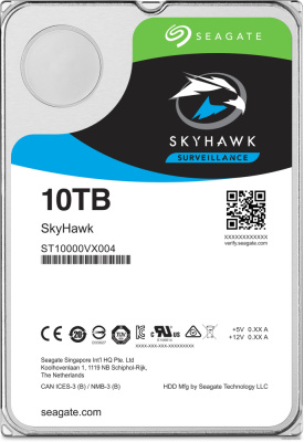 Жесткий диск Seagate SkyHawk AI 10TB ST10000VE000 купить в интернет-магазине X-core.by
