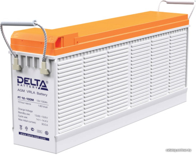 Купить аккумулятор для ибп delta ft 12-100 m (12в/100 а·ч) в интернет-магазине X-core.by