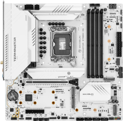 Материнская плата Maxsun Terminator Z790M D5 ICE  купить в интернет-магазине X-core.by