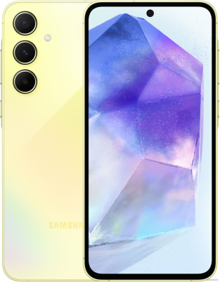 Купить смартфон samsung galaxy a55 sm-a556e 8gb/128gb (желтый) в интернет-магазине X-core.by